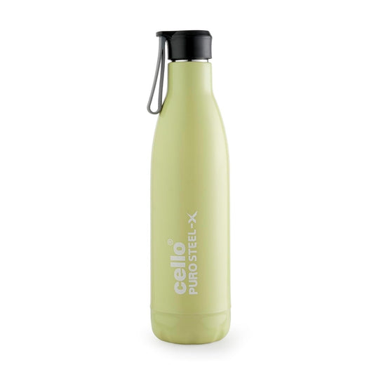 Cello Puro Steel X Neo 900 Insulated Water Bottle 720ml Inner Steel Outer Plastic