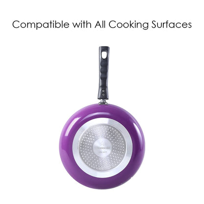 Wonderchef Tivoli Fry Pan 24 Cm Diameter 1.5 L Capacity (Aluminium, Non-Stick, Induction Bottom)