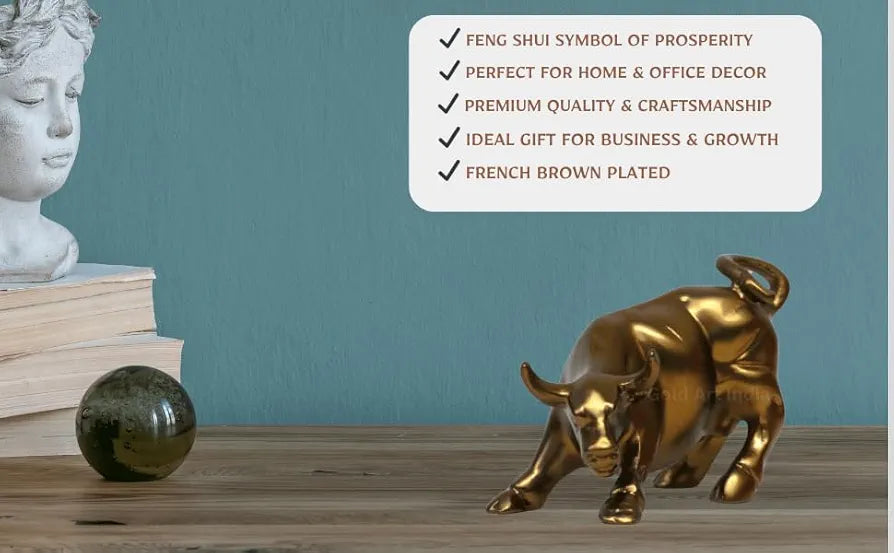 Gold Art India Bull French Brown