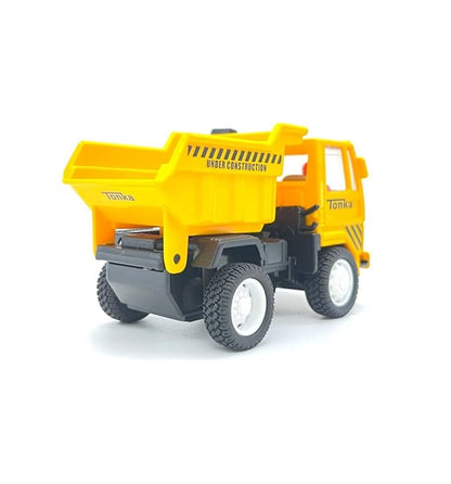 Centy Tonka Dump Truck Toy in Pull Back Action for 3Y+ Yellow Colour