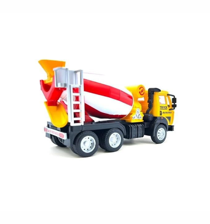 Centy Magna Concrete Mixer Pull Back Construction Toy Truck for 3Y+ Multicolor