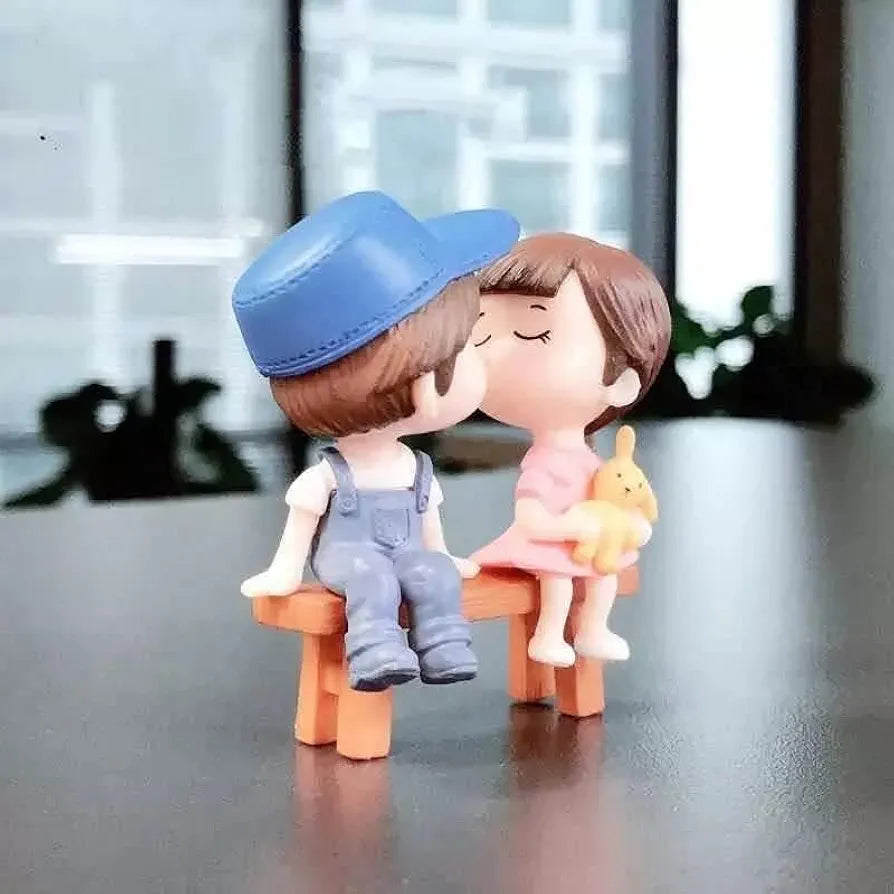 Satyam Kraft 1 Set Romantic Couple Miniature Figurines