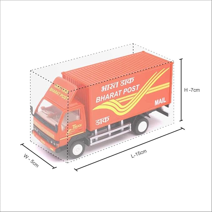 Centy Toys Panther Truck Bharat Post Red