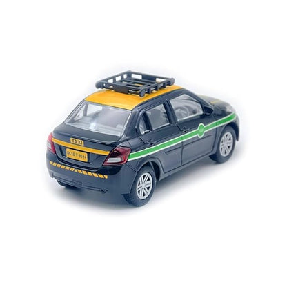 Centy Urban Taxi Pull Back Toy Car for 3Y+ Black Colour
