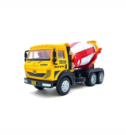 Centy Magna Concrete Mixer Pull Back Construction Toy Truck for 3Y+ Multicolor