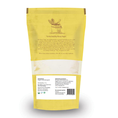 Nutty Yogi Yellow Moong Daal Flour