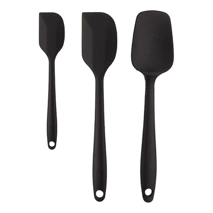 Frenchware Set of 3, Silicone Spatulas | Non-stick Spatula for Cooking, Baking & Mixing | Dishwasher Safe