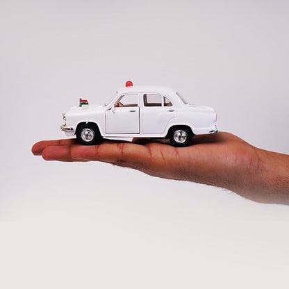 Centy Toys Plastic Vip Ambassador Toy Car White Colour