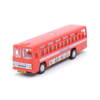 Centy Toys Plastic Pull Back City Bus 1 Pull Back Bus Yellow All
