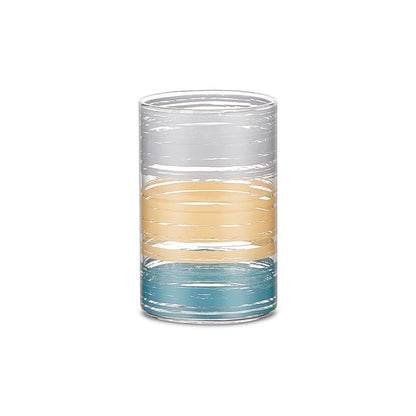 Borosil Artisan Glance 295 Ml 6 Pieces Set Transparent Drinking Glass