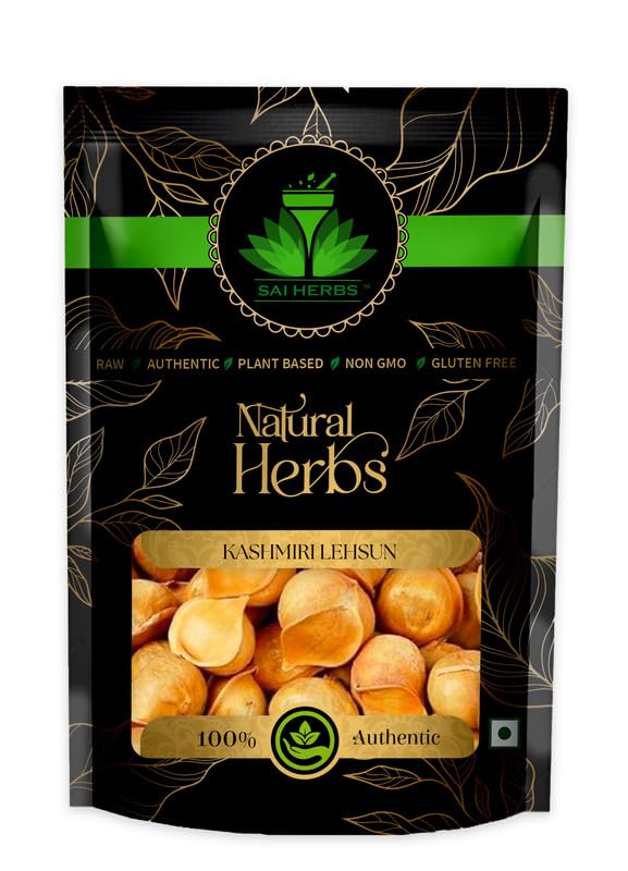 Sai Herbs Kashmiri Lehsun Snow Mountain Garlic Seed - 500 gms