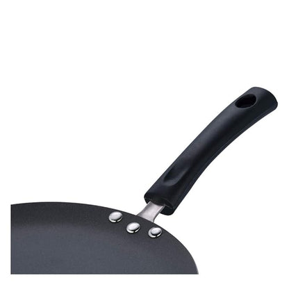 Vinod Zest Aluminium Non Stick Concave Tawa - 24cm | Roti/Chapati/Paratha/Dosa Tawa | 4mm Thick | Bakelite Handle