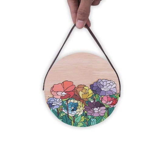 Hobby India Mdf Wooden Diy Nature Kits for Art & Crafts Hanging Decorations