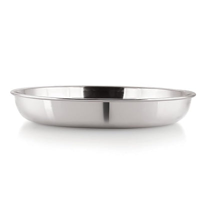 Hazel Premium Steel Serving Plate Set of 2 19 cm X 2 cm