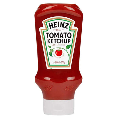 Heinz Tomato Ketchup Bottle - 570 gms Each (Pack of 2)