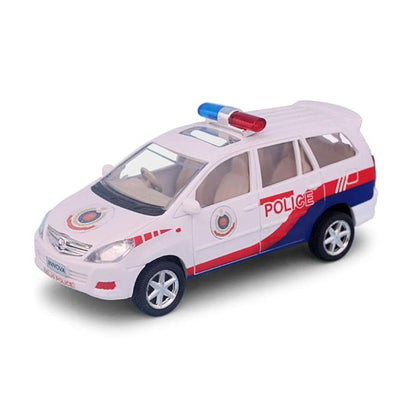 Centy Toys Plastic Pull Back Police Car