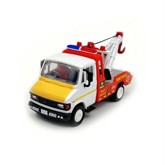 Centy TUF 07 Tow Truck Pull Back Toy for 3Y+ Assorted Colours