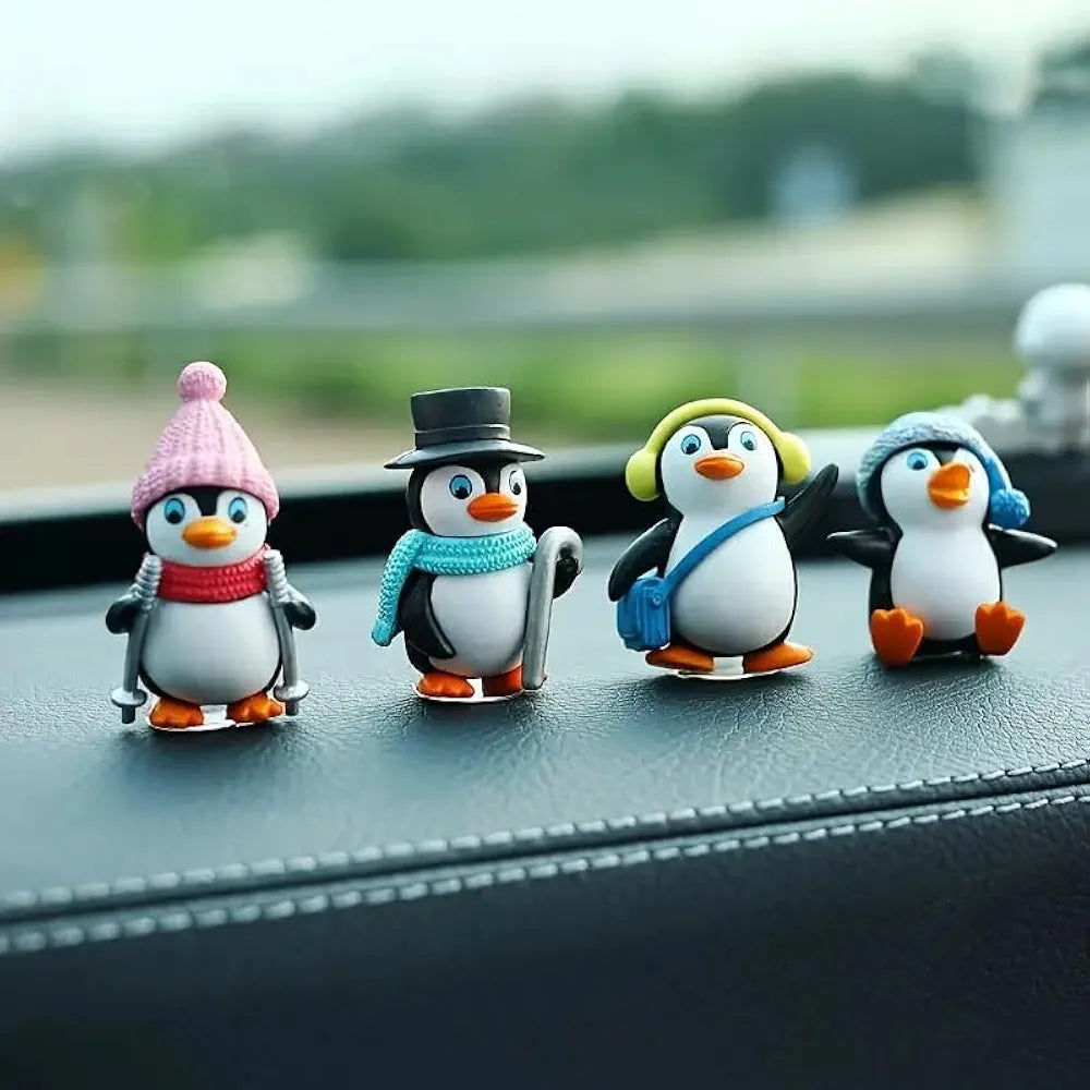 Satyam Kraft 1 Set  Resin Penguin Miniature Figurines