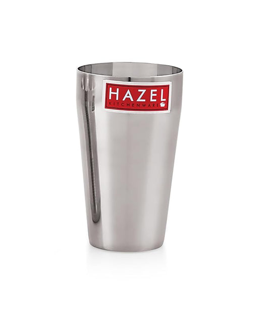 Hazel Stainless Steel Jumbo Lassi Glass Steel Drinking Glass