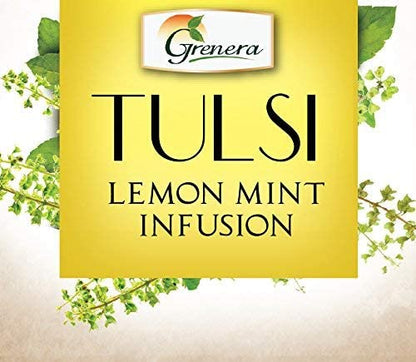 Grenera Tulsi Lemon Mint Infusion - 25 Tea Bags