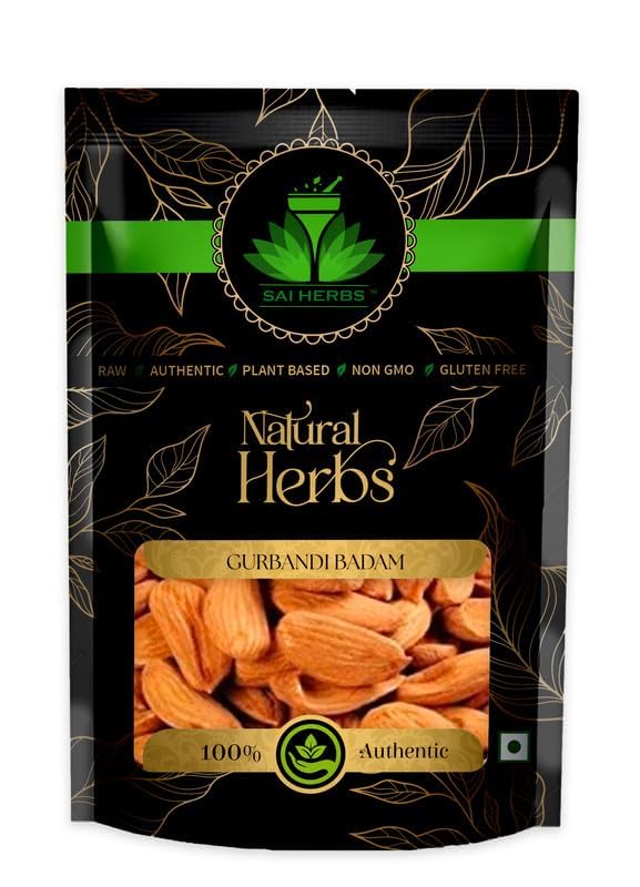 Sai Herbs Natural Gurbandi Badam - 500 gms