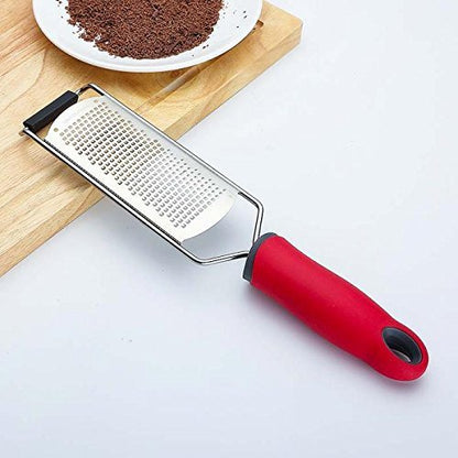 Spatlus Zester Stainless Steel Cheese Grater Professional Lemon Zester Tool Potato Broad