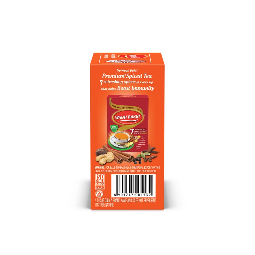 Wagh Bakri Leaf Tea Carton Pack - 250 gms