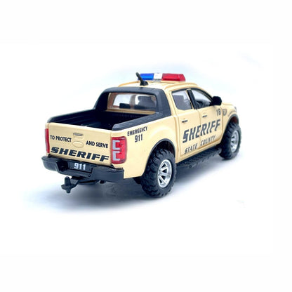 Centy Sheriff Pull Back Police Toy Car with Door Openable for 3Y+ Assorted Colours