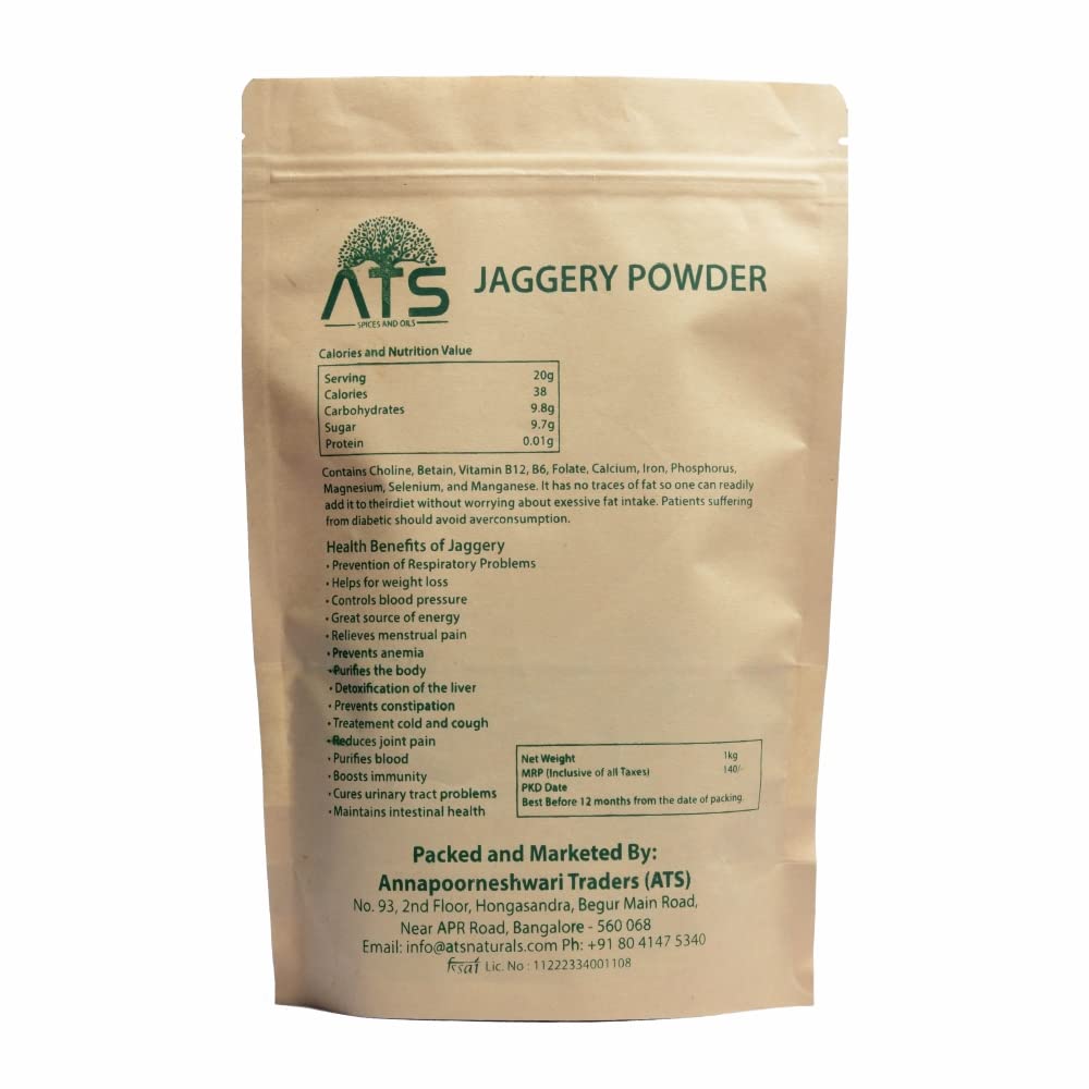 ATS Natural Jaggery Powder - 1000 gms