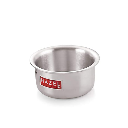 Hazel Aluminium Tope 875 ml Patila Food-Grade Aluminium Kitchen Utensils for Traditional Indian Cooking