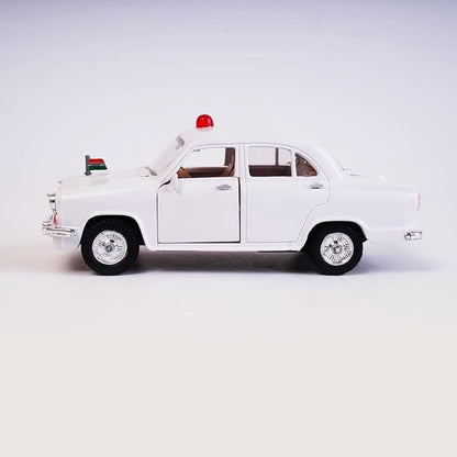 Centy Toys Plastic Vip Ambassador Toy Car White Colour