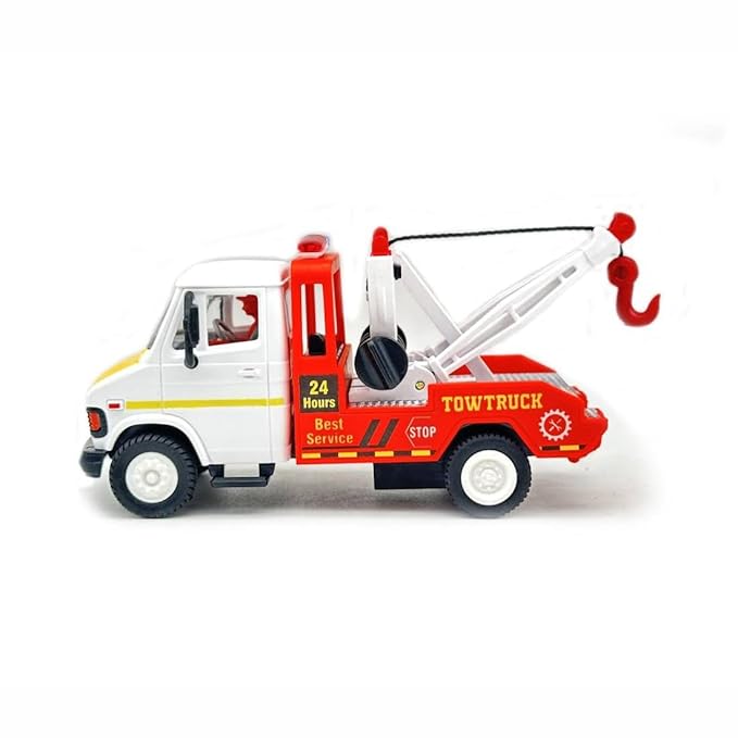 Centy TUF 07 Tow Truck Pull Back Toy for 3Y+ Assorted Colours
