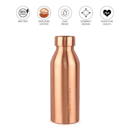 Cello Cop-pura Moksha Copper Bottle | 750 ml