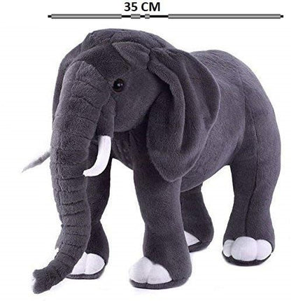 Tickles Elephant Soft Stuffed Plush Animal Toy for Kids 35 cm