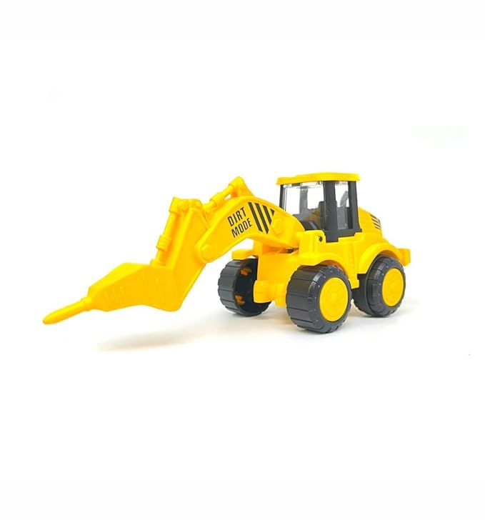 Centy Tonka Concrete Crusher Friction Powered Construction Toy for 3Y+ Yellow Colour