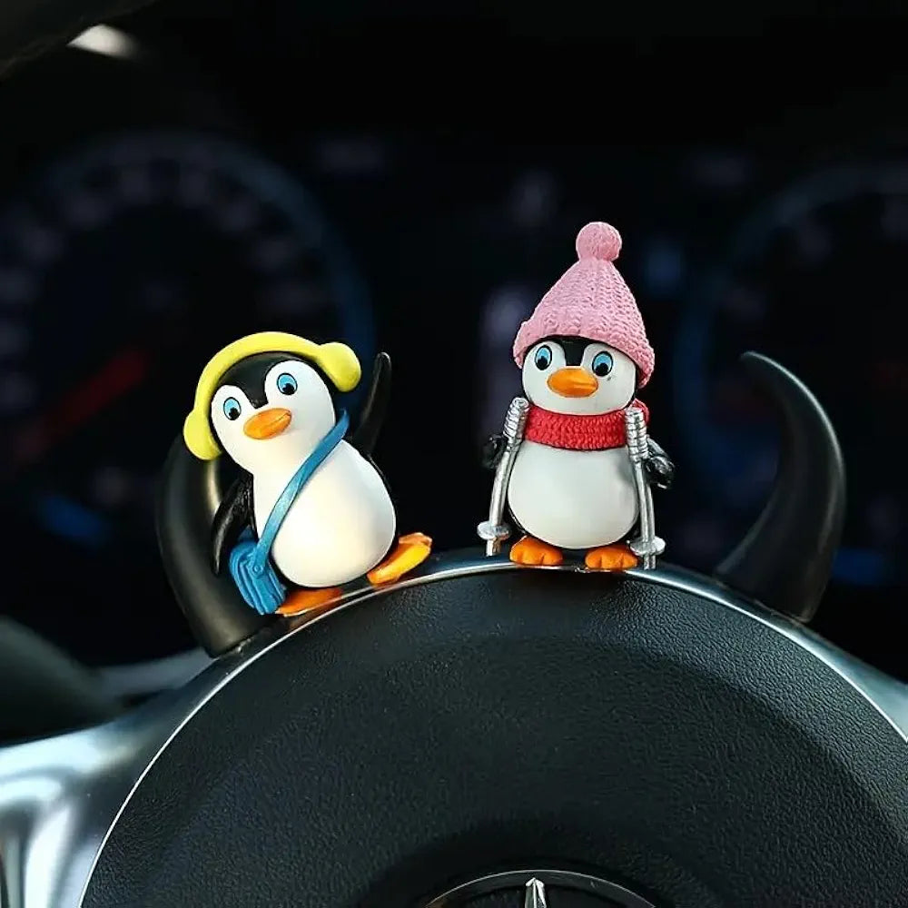 Satyam Kraft 1 Set  Resin Penguin Miniature Figurines
