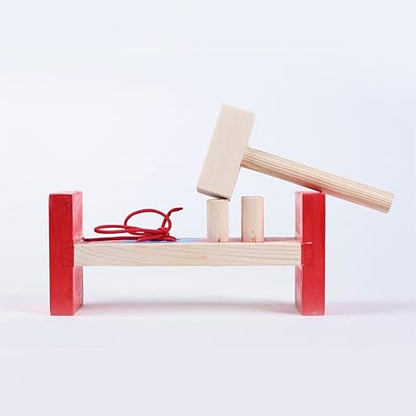 Skillofun H-11 Wooden Cobbler's Bench Multi Color