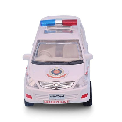 Centy Toys Plastic Pull Back Police Car
