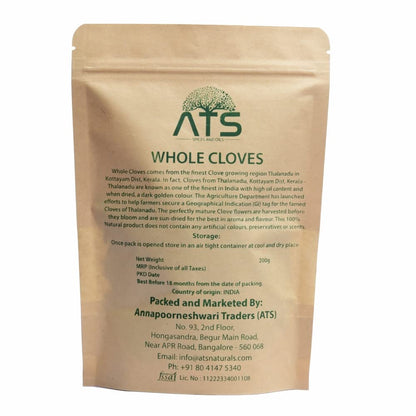 ATS Natural Premium Whole Cloves - 200 gms