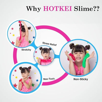 Hotkei Galaxy Slime for Kids 3 to 10 Years - 1000 gms
