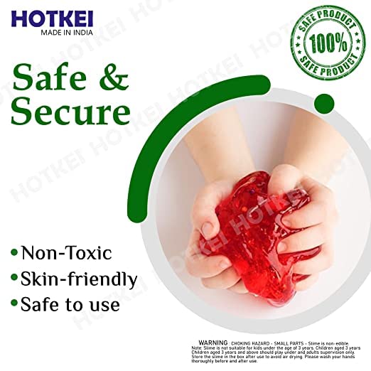 Hotkei Make 100+ slimes Multicolor Scented Diy Magic Toy Making kit - 500 ml Each