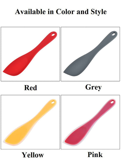 P-Plus International Silicone Spatulas Set Heat Resistant Flexible Spatula 26 cm Yellow