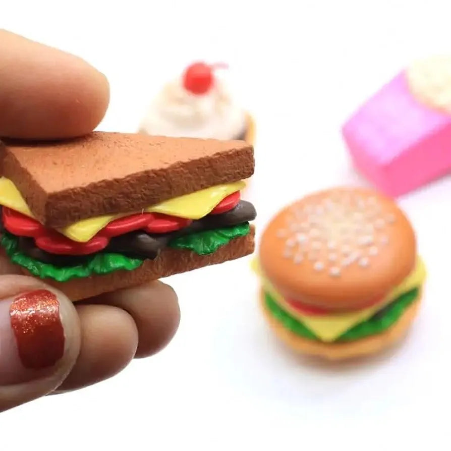 Satyam Kraft 1 Set Resin Fast Food Miniature Showpiece