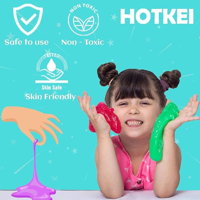 Hotkei Galaxy Slime for Kids 3 to 10 Years - 1000 gms