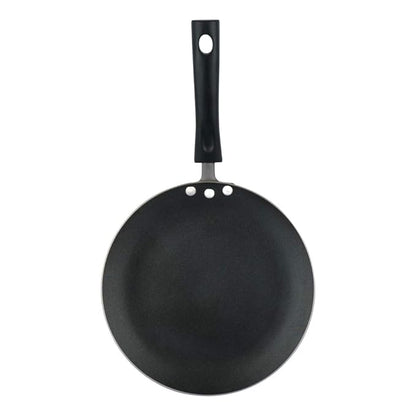 Vinod Zest Aluminium Non Stick Concave Tawa - 24cm | Roti/Chapati/Paratha/Dosa Tawa | 4mm Thick | Bakelite Handle