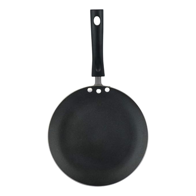 Vinod Zest Aluminium Non Stick Flat Multi Tawa - 28 cm | Roti/Chapati Tawa | 4mm Thick, 3 Layer Coating
