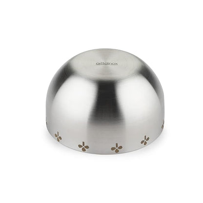 Arttdinox Designer Stainless Steel Katori Set of 6 | Multipurpose Vati and Bowl | Dinnerware & Tableware | Zenith Series