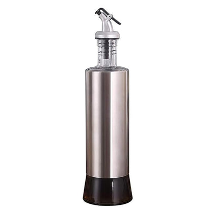 Spatlus Olive Oil Vinegar And Sauce Dispenser Bottle With Funnel 300 ml Each Bottle