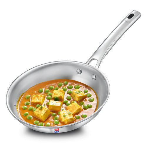 Prestige 18cm 0.8L Tri-Ply Splendid Fry Pan Gas and Induction Compatible