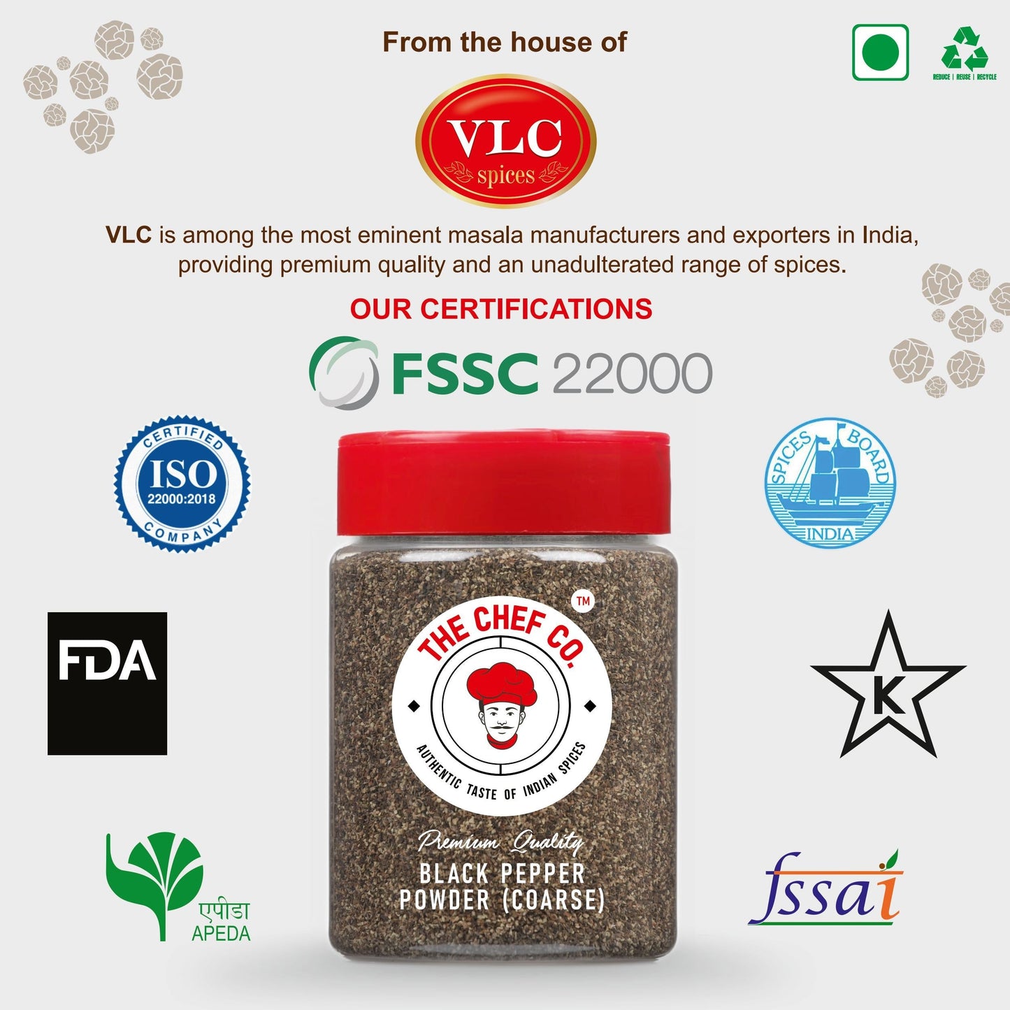 Black Pepper Powder - Coarse